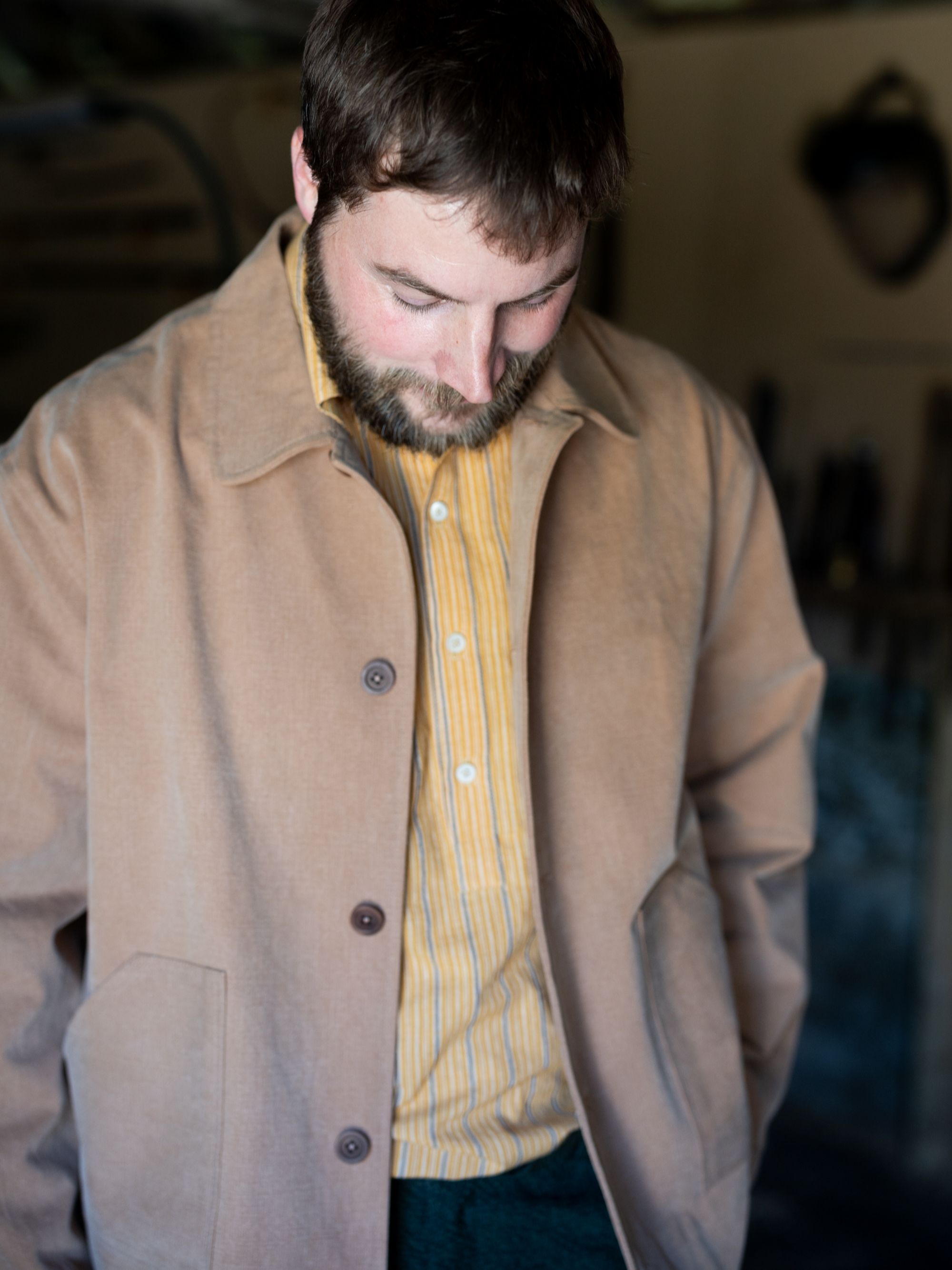 Bunda ušitá podle knihy The Workwear Book | Merchan and Mills | peonygarden
